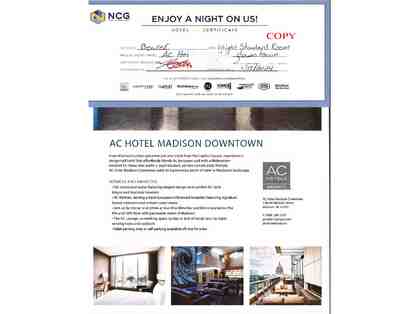AC Hotel Madison - One Night Stay