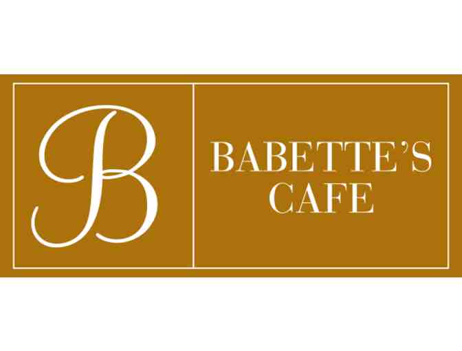 Babette's Cafe - $60 Gift Card - Photo 1