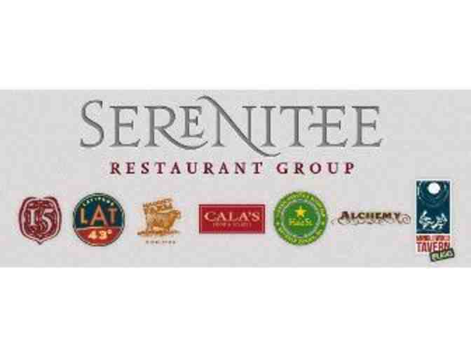 Around the World Appetizer Card From Serenitee Restaurants