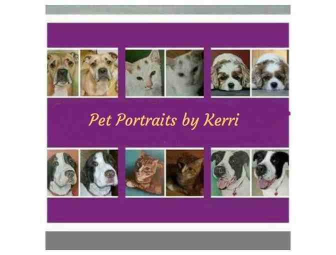 Custom Acrylic Painted Portrait of Your Pet