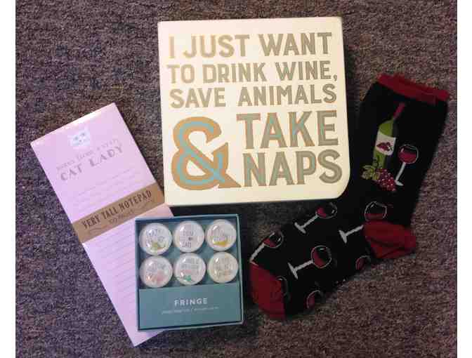 Wine and Cat Lovers Package