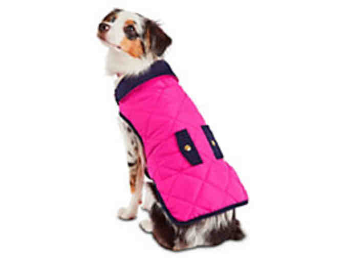 Four Pink Winter Outfits for Small Dogs (14'-17') & Small Dog Bed
