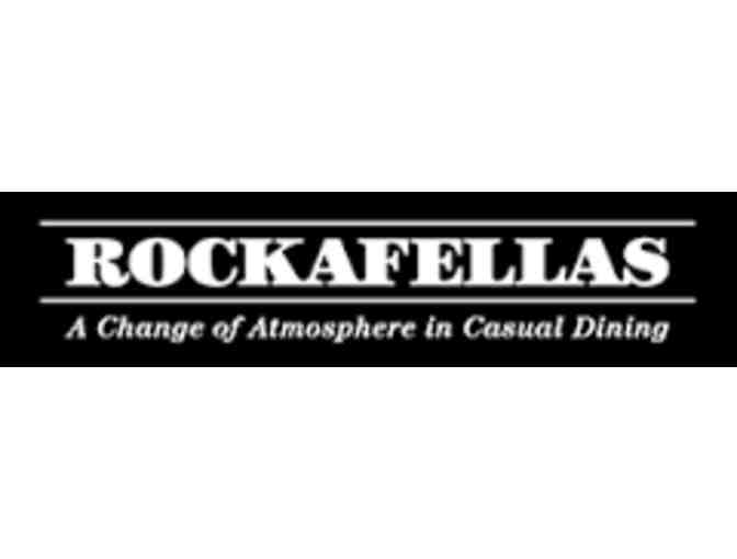 Rockafella's $25 Gift Certificate, Salem, MA