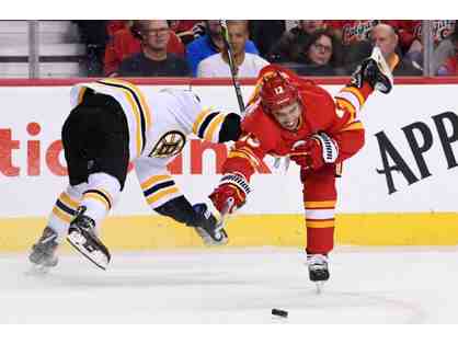 Two (2) Tickets to Boston Bruins vs. Calgary Flames on January 3, 2019