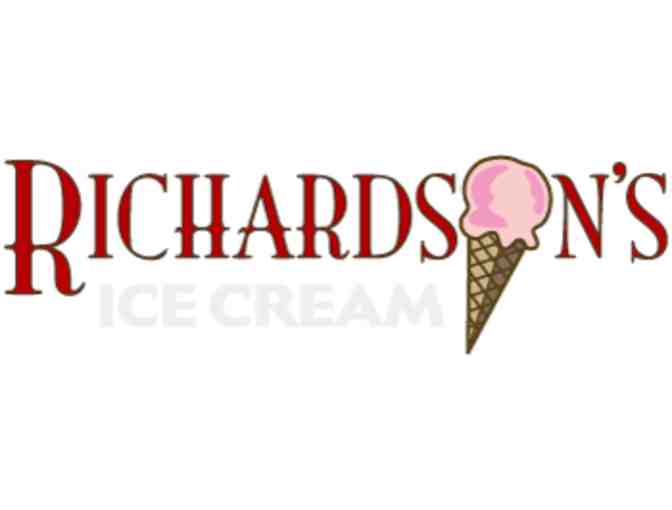 RICHARDSON'S ICE CREAM, $50 GIFT CARD, NO EXPIRATION DATE