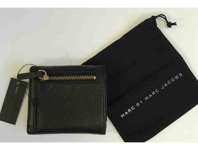 MARC BY MARC JACOBS FOLD-OVER LEATHER WALLET/CARD HOLDER