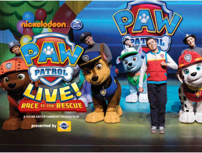 PAW PATROL LIVE!  RACE TO THE RESCUE!  4 TICKETS TO DEC. 15TH PERFORMANCE AT 10:00 A.M. - Photo 1
