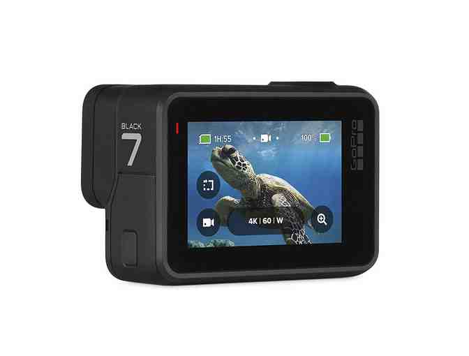 GoPro HERO7 Black Camera + Extra Rechargeable Battery + PNY Elite-X 32GB U3 microSDHC Card