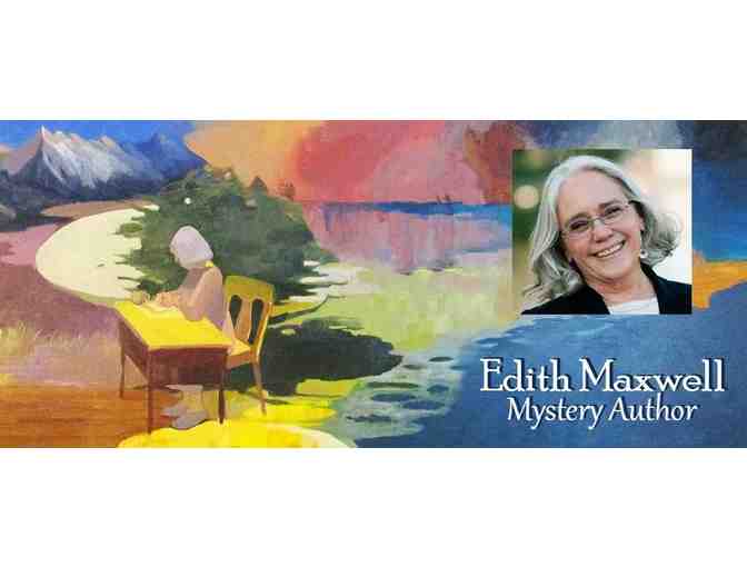 Naming Rights for a Character in Edith Maxwell's New Mystery & Signed Collection of Books