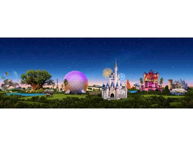 Walt Disney Theme Parks in Florida - 4 One-Day Park Hopper Passes