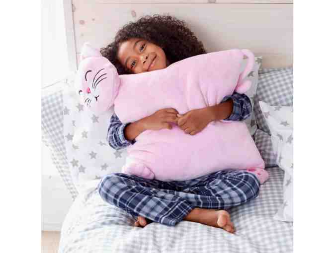 Kid's Plush Cat Pillow