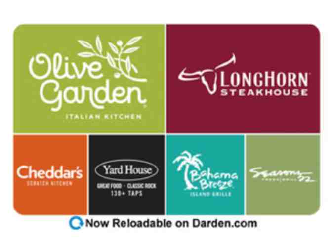 Olive Garden, Seasons 52, Longhorn Steakhouse, and more! - $50 Gift Card - Photo 1