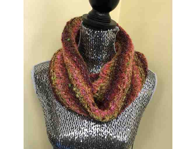 Hand-knit Cowl