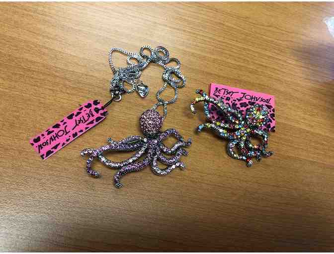 Celebrate Sea Life: Alex + Ani Bracelets plus Jeweled Octopi by Betsey Johnson