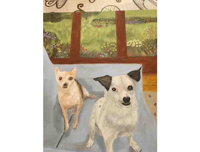 Oil Painting of Your Dog or Cat on 8x10 Canvas