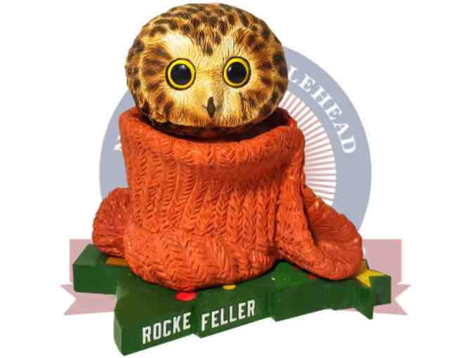 Rockefeller Owl Bobblehead