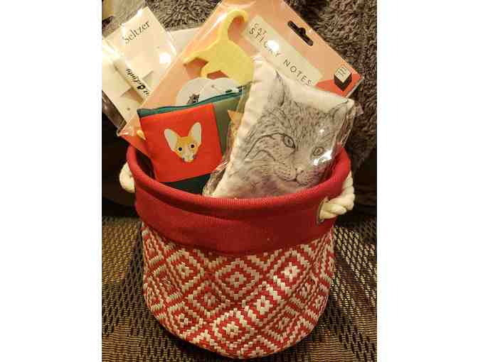 A Basket for Cat Lovers
