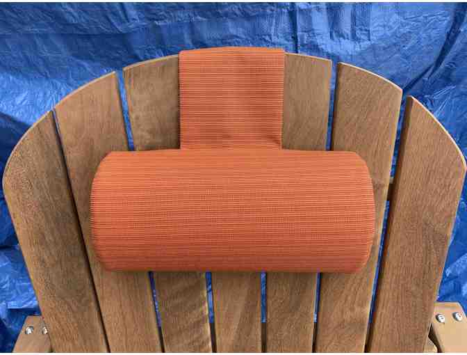 Adirondack Chair with Handmade Headrest