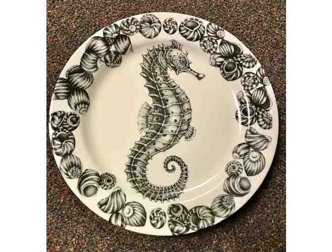 Nautical Charger Plates by Laura Zindel