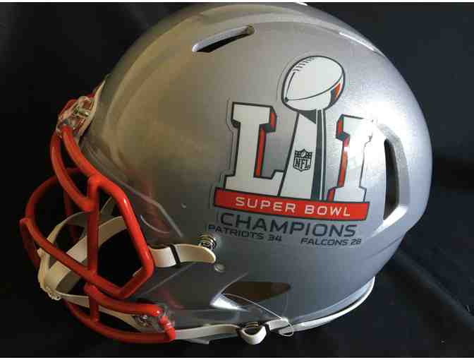 TOM BRADY AUTOGRAPHED SUPER BOWL HELMET