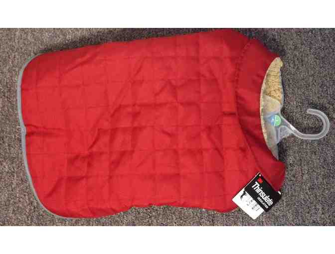 Red Thinsulate Dog Coat (L/XL)