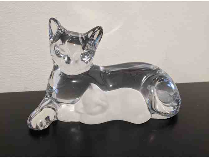Lenox Mother Cat & Kitten Figurine + Sleeping Cat Figurine