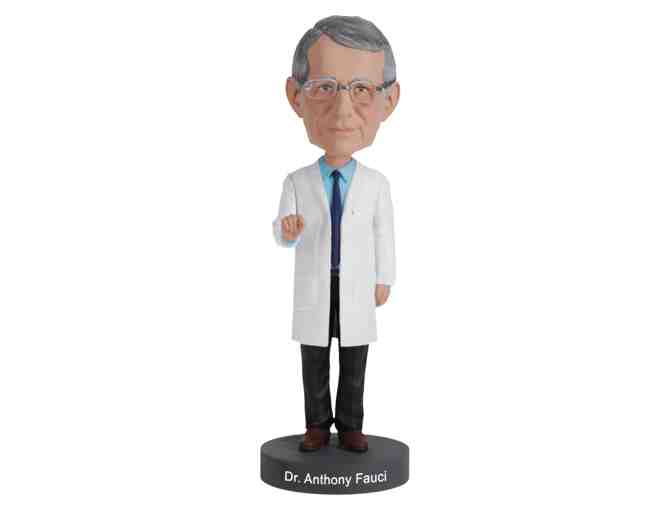 Fabulous Dr. Fauci Bobblehead and Post-it Notes