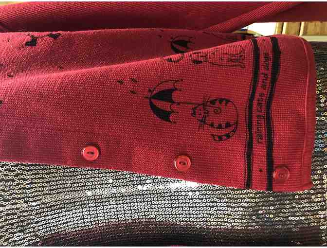 'Raining Cats & Dogs' Vintage Sweater