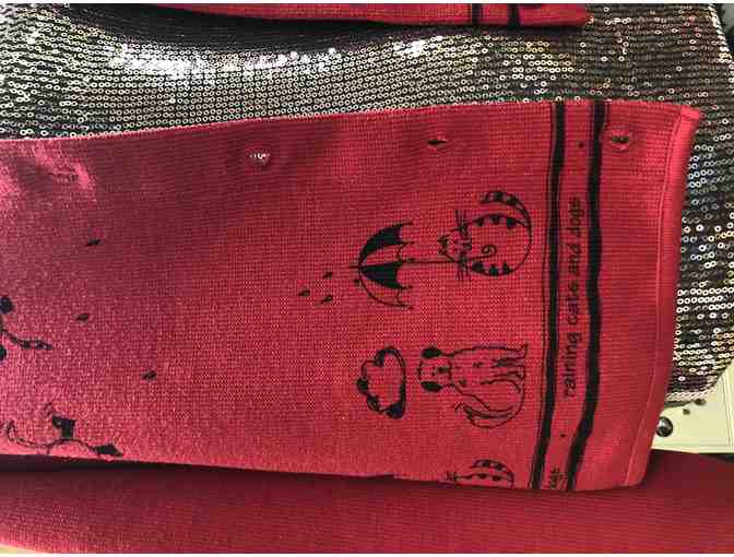 'Raining Cats & Dogs' Vintage Sweater