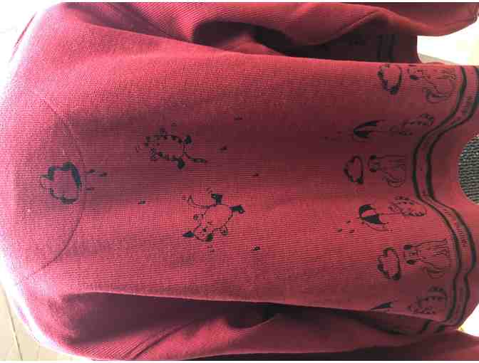 'Raining Cats & Dogs' Vintage Sweater