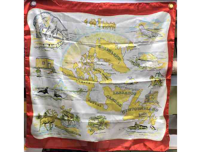 Set of Five Vintage Scarves