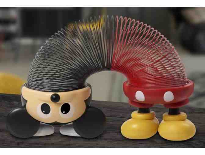 Mickey Mouse and Stitch Disney Slinky Flips Collectible Toys
