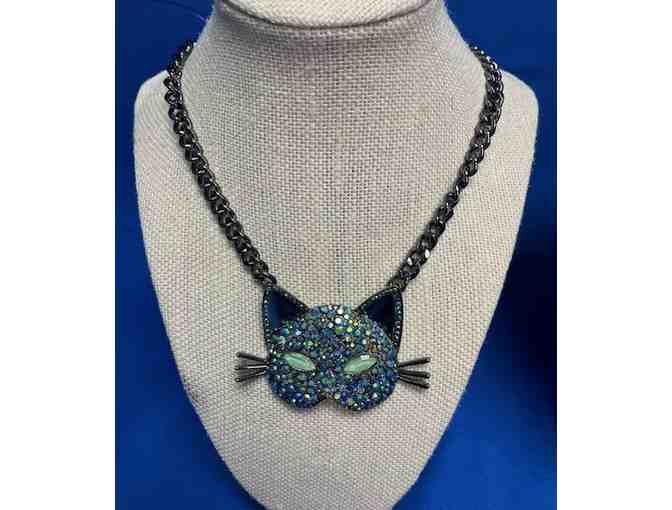 Blue-on-Blue Jewelry Set