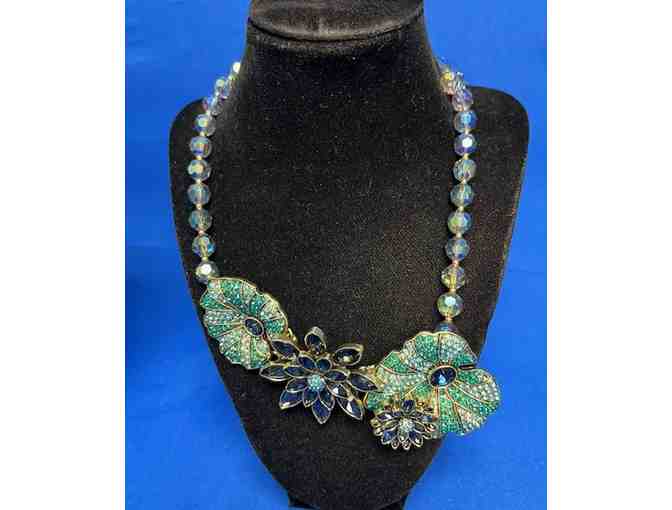 Blue-on-Blue Jewelry Set