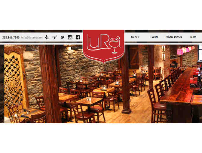 Lura Restaurant Gift Certificate