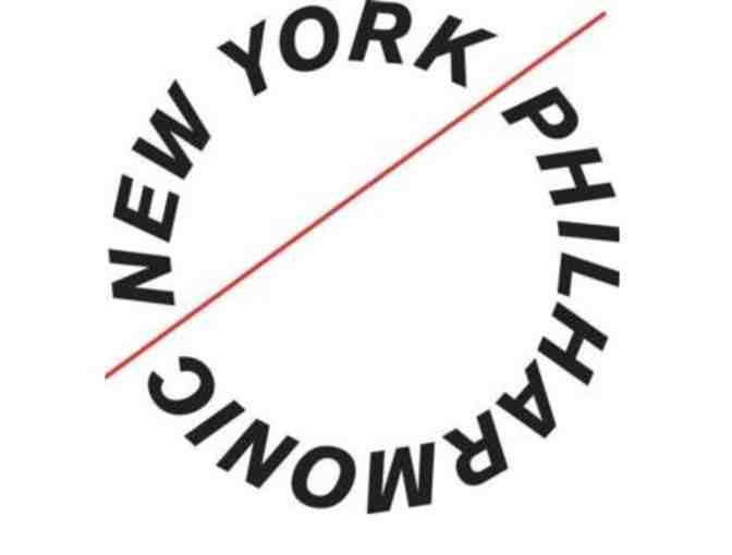 Two Orchestra seats to NY Philharmonic Concert