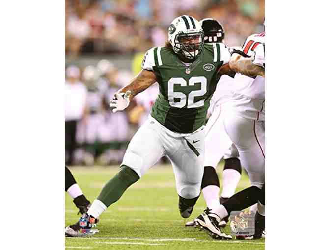 New York Jets Replica Lithograph Autographed Poster Featuring Leonard Williams - Photo 1