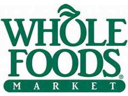 $100 Whole Foods Gift Certificate