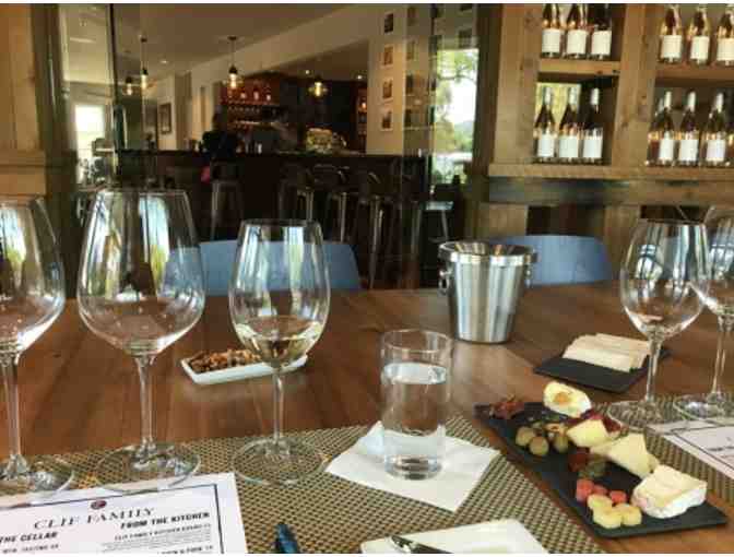Seasonal White Wine & Red Wine Tasting Experience & Clif Family Farm Board for 4 guests