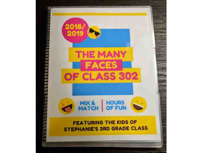 302 - STEPHANIE: Mix 'n' Match Kids' Face Flip Book