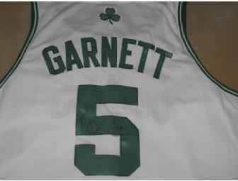 Kevin Garnett Autographed 2008 Championship Celtics Jersey