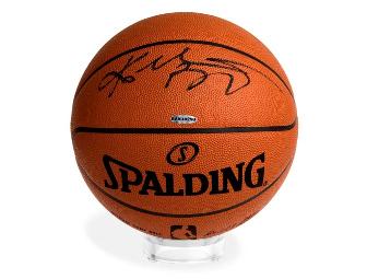 Kobe Bryant Autographed Jersey & Ball