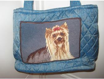 Needlepoint Tote & $25 gift certificate to the Down Quilt Shop