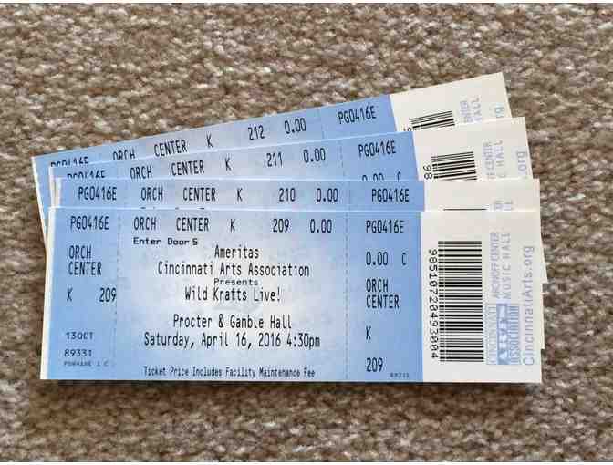 Four (4) Tickets to Wild Kratts Live! (PBS TV show)