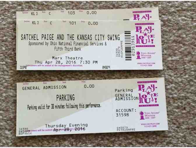 Two (2) Tickets to Satchel Paige and the Kansas City Swing @ Playhouse in the Park