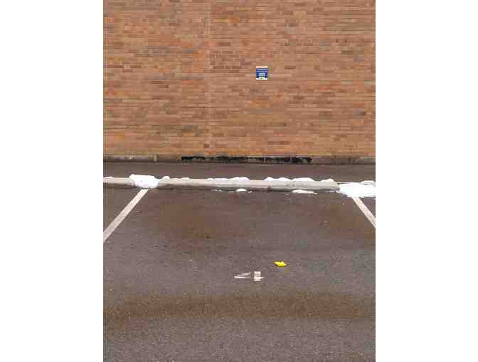 VIP Student Parking Space at Madeira High School for the 2016-2017 School Year