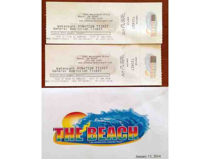 2 tickets to Beach Water Park