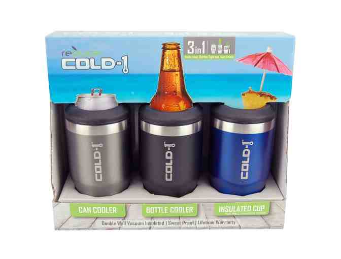 Party Bucket with 4 (four) cups and 2 (two) can coolers with Madeira Logo