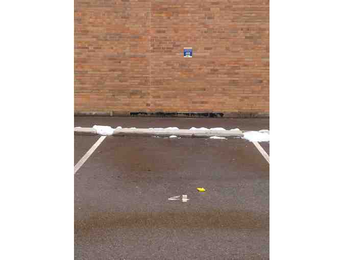 VIP Student Parking Space at Madeira High School for the 2018-2019 School Year