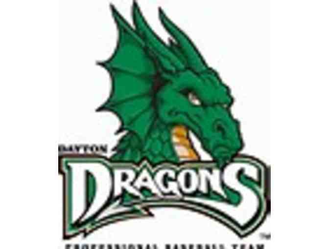 (4) Four Dayton Dragons Tickets  and Fan Gear